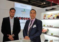 Fransesc mir Ferea and Ramon Pascual Sanchez from Summerfruit, Spain