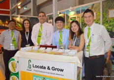 The Locate and Grow team with their CEO Enrique Barcelli (3rd - left).