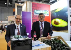 As well Promega was there to promote the Mexican avocados. Celso Castillo Macías and Edgardo Alvarado Medina.
