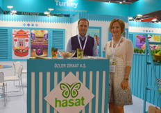 Mehmet Ozler with Ayse Ozler of Ozler Ziraat (Turkey)