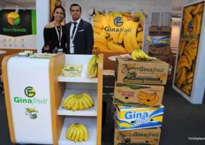 Gina and Hugo Castro from the Ecuadorian company Ginafruit. Well kown in the banana market.