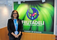 Sandra Monroy, president of Frutadeli bananas, A sweet passion from Ecuador.