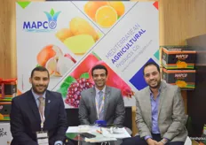 For MAPCO (Egypt): Abdulaziz Kaki, Ahmed and Ashraf El-Seihi; MAPCO has a new packhouse in Alexandria.