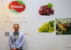 Gerd Burmester, commercial director from Ecosac Peru. One of the tablegrape companies that was hit by the floods earlier this year.