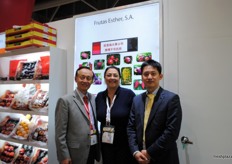 The Spanish Frutas Esther had many people visiting their stand.