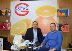 Hassan El - Bishbishy with a colleague; Gouda has recently developed a new quality system (Egypt).