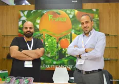 Fruitica Managing Director Magdy Said with Ihab Karam; Fruitica has a new packing house in Belbis, Egypt