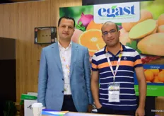 Egast CEO Dr. Hatem El Shallma and Assistant Export Manager Muhammad Deghady (Egypt).