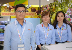 The Doveco team of Vietnam: James, Bac and Trang