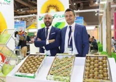 Massimo Ceradini and Roman Donchenko from the Italian kiwi company Kingfruit