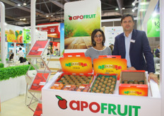 Renzo Balastri and Romina Kamel from Apofruit