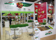The Alegra booth