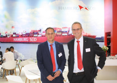 Simon Kirk and Michael Kuemmel of Hamburg Sud