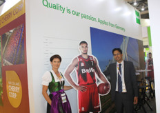 Carolin Metzyer and Elton Carvalho of Baywa