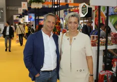 Leon and Sophie van den Oord attended the fair with an eye on the potato market in Asia.