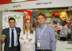 Fabio and Chiara Brentegani and Claudio Scandola of B&B Frutta