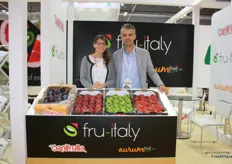 Enzio Garnero and Sonia Forgia of Aurum Fruit