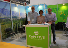 The Cape Five team with Wayne Mudge, Kayla and Pieter Kok