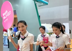 Miss Fresh’s team members are browsing the halls.