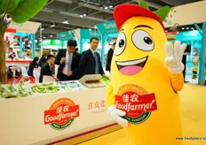 Good Farmer is moving from one of China’s largest fruit and vegetable companies to an importing company. It has invested heavily in the cold storage and ripening infrastructure for bananas.