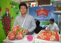 Hoang Tran, sales manager of Hoang Fruit Farm (Vietnam)