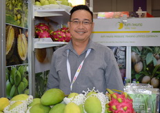 Manager Truong Huy of Kim Nhung Dong Thap. (Vietnam)