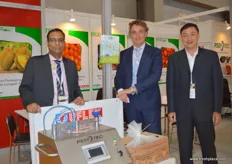 Siva Shankaran of UFLEX (India) with Ivo Hendriks of Perfotec (The Netherlands) and Jerry Wu of Everscience Technology Co. (Taiwan).