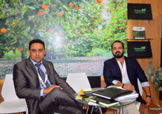 Talaat El Banna and Menna Mohamed, export managers of Future Agrico