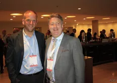 Miguel Demaeght (BelOrta) and Jan-Willem Schrijver (Emerson Cargo Solutions).
