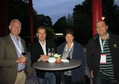Nick Laister (DPS), Gert Noeyens (SVZ), Bieke de Vos (SVZ) and Mark Pixley-Young (DPS).