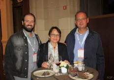 Luca Mazzoni (UNIVPM), Erika Kruger (Hochschule Geisenheim University) and Franco Capocasa (UNIVPM).