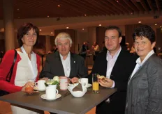 Ann Schenk (VBT), Dirk Van den Plas (Hoogstraten), Gert Noeyens (SVZ) and Bieke de Vos (SVZ).