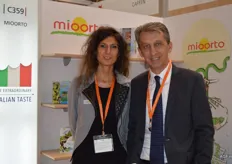 Mioorto is a vegetable processing company with a wide variety of salad mixes. Marco Bertoli and Laura Pedrini.