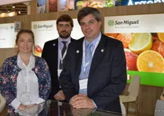 San Miguel, Okrana Kisieliuk, Andres Halova and Rodolfo Massone. They focus on avocados, grapes and citrus from South Africa, Argentina and Uruguay.