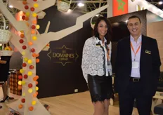 Les Domaines Agricole is a Moroccan company. Their products, like melons, citrus, tomatoes and grapes find their way all over the world. Kenza Ouali and Boubker Zahni.