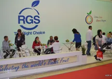 RGS, a Russian importer, had a strong stream of visitors.