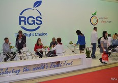 RGS, a Russian importer, had a strong stream of visitors.