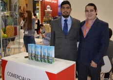 Avomendez and Rustrade International grow blueberries and export them from Mexico. Daniel Alatorre and Luis Manda