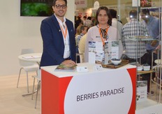 Berries Paradise supply blueberries, raspberries and blackberries. Carlos Madarlaga and Ana Blanca Solis.