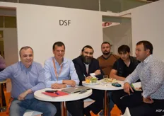 There were six Belgian stand holders present. DSF (Dries Sebrechts Fruit): Farhad Mizzoev, Dries Sebrechts, Vadim Onischenk and clients.
