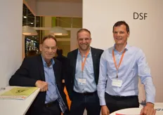 Belorta, Pierre Vrancken and Miguel Demaeght visited World Food Moscow. Here they are with Dries Sebrechts.