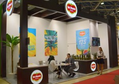 Del Monte promotes bananas and pineapples.