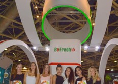 BeFresh’s eye-catching stand.
