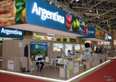 An overview of the Argentian stand holders.