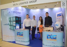 DLG Delta Logistics Group. Daniel, Jevgemij and on the right, Mark.