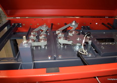 An inside view of one of the Sorter machines.