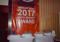 A view of the nominations for the Fresh Market Award 2017.
