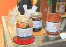 Aureli Jams, made from purple carrots, sweet potatoes and carrots. These products are exceptionally sweet, yet you can easily differentiate the tastes. The purple carrot jam is organic.