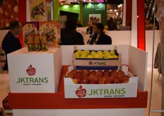 With a lot of participating busy with constant meetings at the Polish Pavilion, it was common to find empty stands. Pictured here is the unmanned stand for JKTrans.