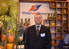 Representing the Polish arm of Staay Food Group, Jakub Maciolek.